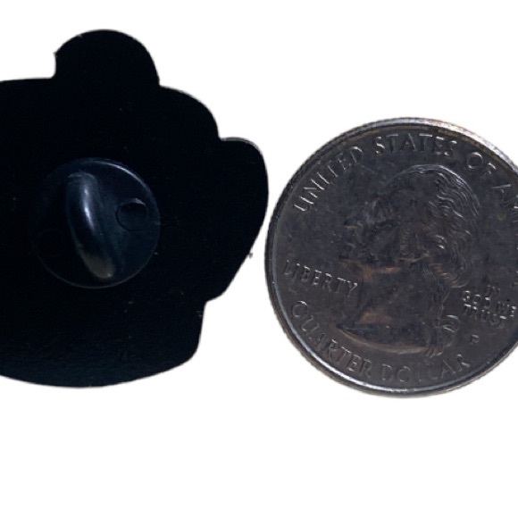 Enamel pen, coffee cup with a little guy resting inside. Coffee or end me. - Picture 2 of 2